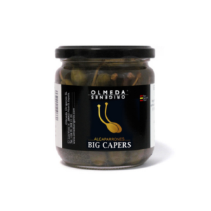 BIG CAPERS IN SALT AND VINEGAR 370g.