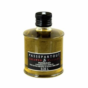 EXTRA VIRGIN OLIVE OIL 'BLACK PEPPER' 250g.