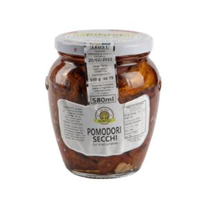 SUN-DRIED TOMATOES IN OIL 580ml.