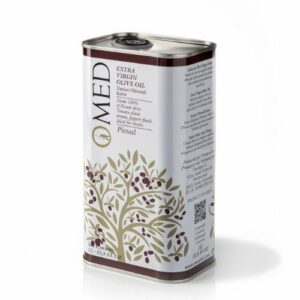 EXTRA VIRGIN OLIVE OIL 'PICUAL' TIN 1Lt.