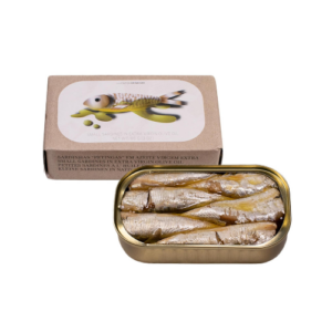 SARDINILLAS IN OLIVE OIL 90g.